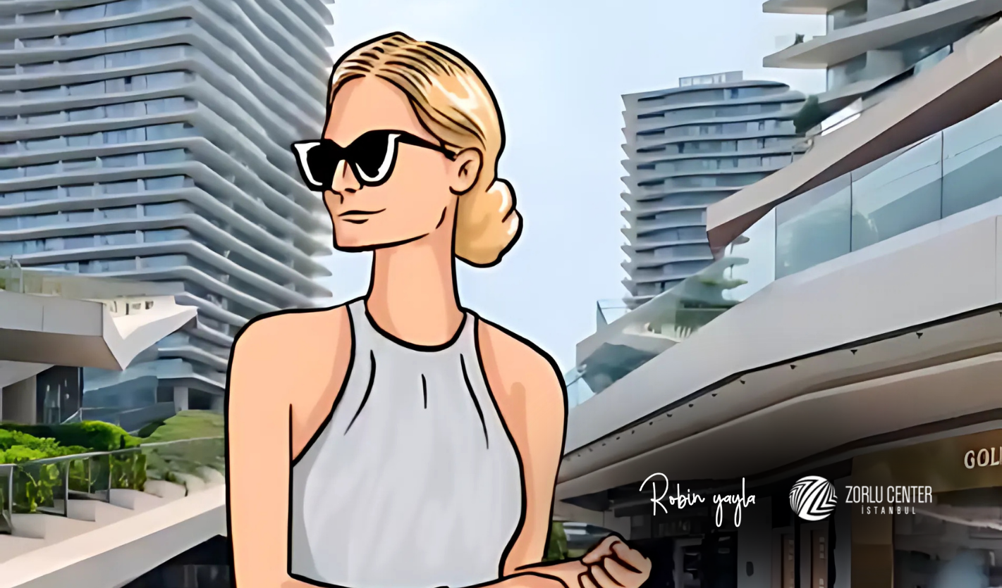 Zorlu Center and Robin Yayla partnership visual